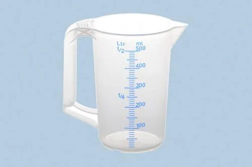 Hünersdorff 935000 Messbecher 500 ml Polypropolene (PP) von Hünersdorff