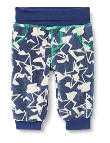 Playshoes Unisex Kinder Fleece-Pumphose Baby-Hose, Sterne,86