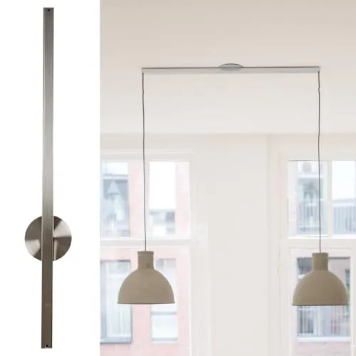 Lightswing® Twin Aufhängesystem für zwei Hängelampen in silber von Lightswing