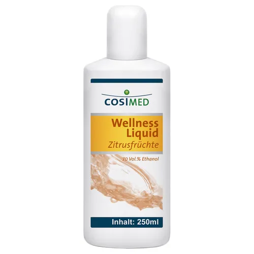 cosiMed Wellness-Liquid Zitrusfrüchte, Massage, Sport, Franzbranntwein, 250 ml