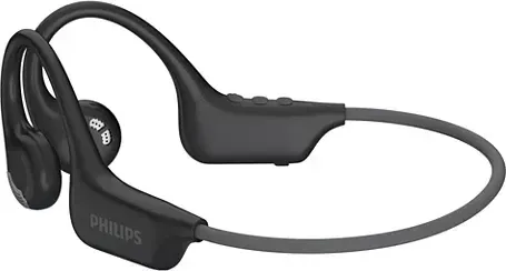 Philips Open-ear Wireless Sports Kopfhörer schwarz