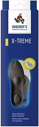Shoeboy's X-TREME - anatomisch geformtes, extrem dämpfendes Fußbett - Größe 43, 1 Paar