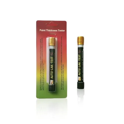 0XBIT Lackdickenmessgerät für Auto, Lackschichtdickenmessgerät, mit Magnetische Spitze und Farbskala im Mikrometerbereich, Lackmessgerät für Überprüfen Sie Die Dicke Des Autolacks