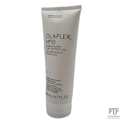 Olaplex No.10 Bond Shaper Curl Defining Gel 200ml - Haarstyling-Produkt für alle Haartypen, stärkt natürliche Lockenmuster, bietet 2 Stunden Frizz-Kontrolle und sorgt für geschmeidige, glänzende Locken.