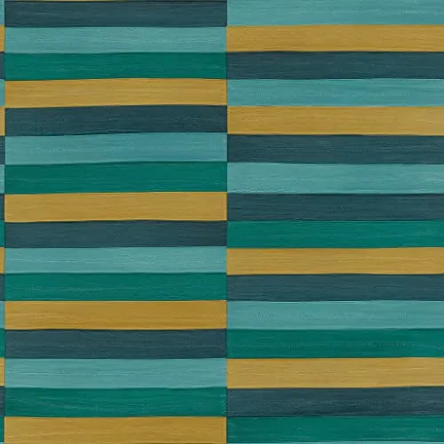 Rasch Tapeten Vliestapete (Grafisch) Türkis 10,05 m x 0,53 m Club 418736