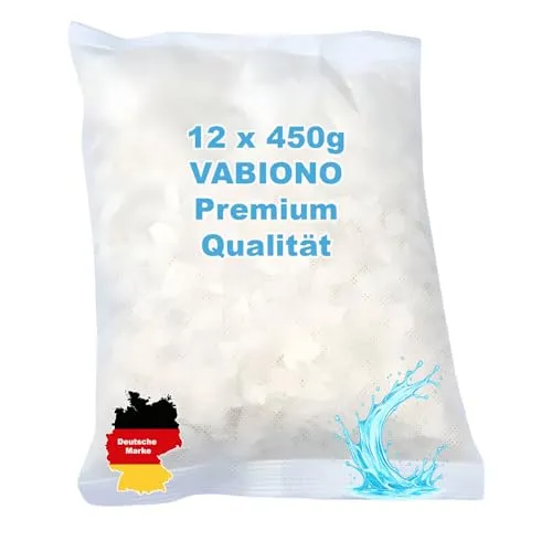 VABIONO Luftentfeuchter Granulat Nachfüller 450g im Vliesbeutel für Raumentfeuchter (12 x 450g)