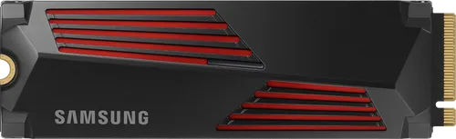 Samsung 990 Pro 4TB Kühlkörper NVMe SSD - Blitzschnelle Lese- und Schreibgeschwindigkeit bis zu 7.450 MB/s, ideal für Gaming und Datenanalysen mit 5 Jahren Garantie