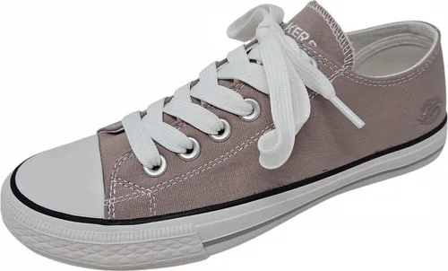 Dockers by Gerli Sneaker mit Logo-Stickerei - Sportlicher Freizeitschuh in hellgrau mit dezenter Logo-Stickerei, ideal für lässige Outfits und den täglichen Gebrauch.
