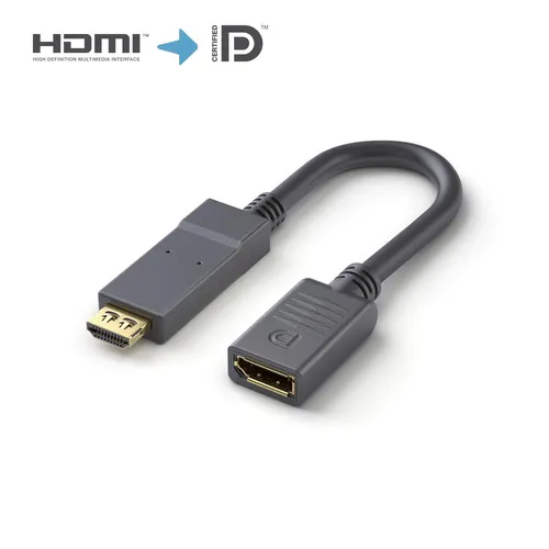 PureLink Adapterkabel - DisplayPort zu HDMI 10 cm - Monitor-AV-Kabel & -Adapter für 4K 60 Hz, unidirektional und aktiv – ideal für hochauflösende Verbindungen zwischen Geräten.
