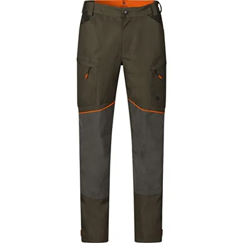 Seeland Venture Hose | Pine Green/Hi-Vis orange, 60