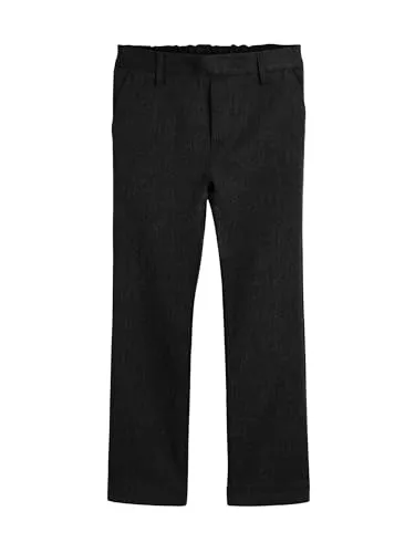 NEXT Jungen Formelle Straight-Hose für die Schule Schwarz 98