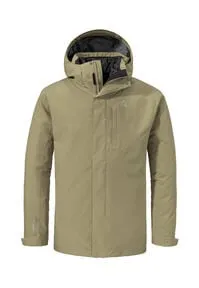 SCHÖFFEL 3in1 Jacket Style Tamina MNS NUTMEG in beige von Schöffel