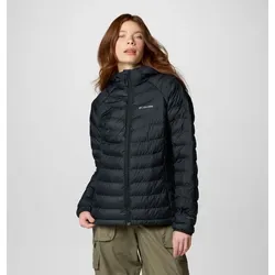 Columbia Powder Lite II Kapuzenjacke für Damen - Funktionsjacke mit wärmereflektierendem Futter und wasserabweisendem Stoff; Ideal für kalte Abenteuertage mit Omni-Shield-Technologie und sicherer Aufbewahrung durch Innentasche.