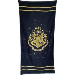 Groovy Harry Potter Hogwarts Gold Crest Handtuch 150x75 cm in gold von EPEE Merch - Groovy