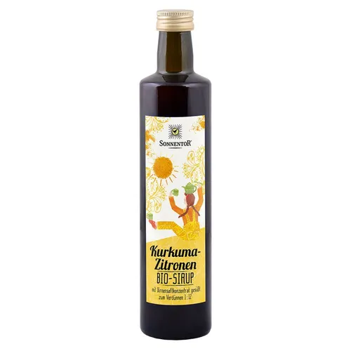 Sonnentor Kurkuma-Zitronen Sirup - - 500ml