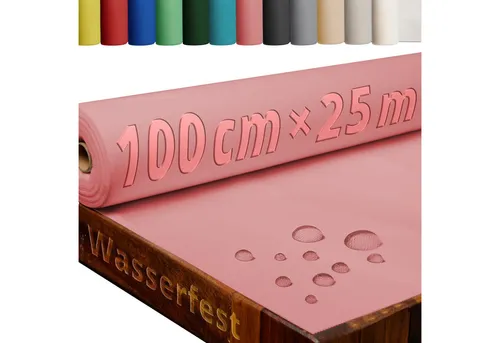 DecoHomeTextil Heimtextilmanufaktur Tischdecke Rolle Vliesstoff Tischläufer Vlies wasserabweisend