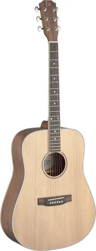 Akustikgitarre mit massiver Fichtendecke, Dreadnought-Modell