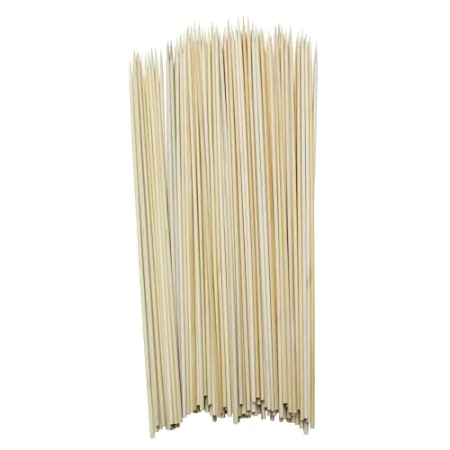 Holz Lagerfeuer Spieß 100 Stück natur von Spetebo