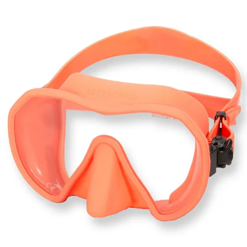 Beuchat Tauchmaske Maxlux S coral - Silikon kleines Volumen