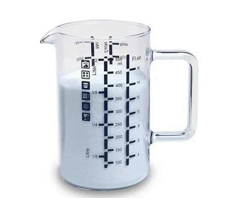 SIMAX Messbecher, Glas