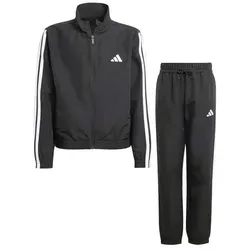 adidas Essentials Climacool Trainingsanzug schwarz 164 - Trainingsbekleidung aus 100% Polyester, ideal für Tennis, bietet hervorragende Atmungsaktivität und sportlichen Stil.