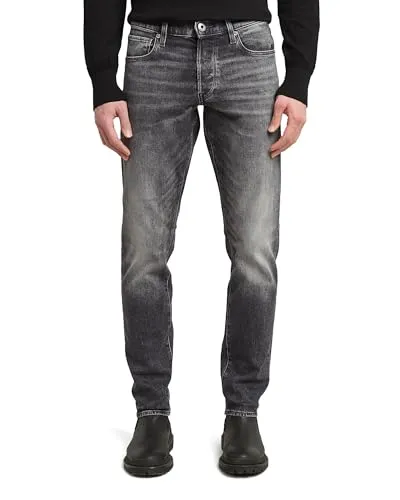 G-STAR RAW Herren 3301 Regular Tapered Jeans - Stylische Jeans mit normaler Bundweite und mittelhohem Bund, die vom Knie zum Knöchel schmal zuläuft - ideal für einen modernen Look.