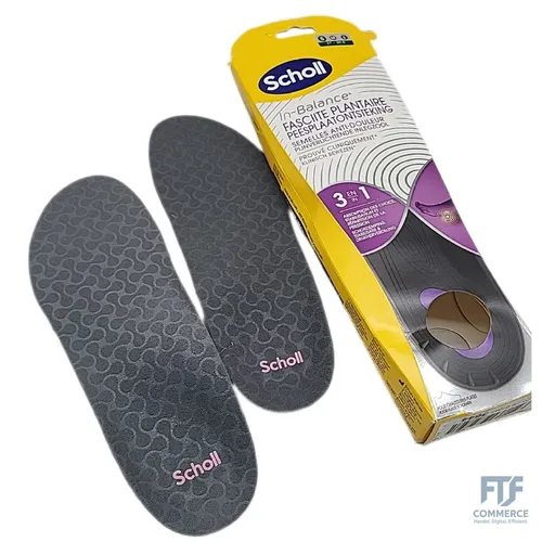 Scholl Orthopädische Einlegesohle für Plantarfasziitis, Größe S 37-39,5