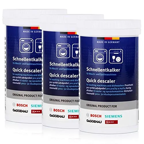 3x BSH Schnellentkalker 250g - für Wasch- und Spülmaschinen, Entkalker