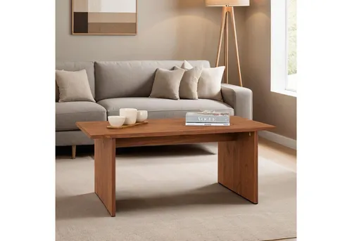 IDIMEX Couchtisch Salto aus Kiefernholz - Minimalistischer Sofatisch in Dunkelbraun - Beistelltisch fürs Wohnzimmer, aus massivem Kiefernholz für Stabilität und Langlebigkeit, perfektes modernes Design für jeden Einrichtungsstil.