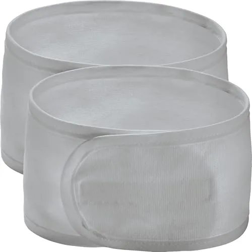 Erwin Müller Kosmetik-Stirnband 2er-Pack hellgrau