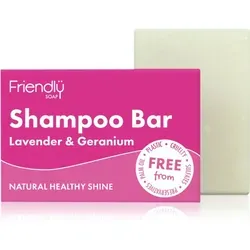 Friendly Soap Natural Shampoo Bar Lavender & Geranium Naturseife für das Haar 95 g