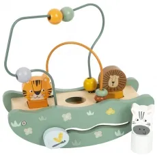 small foot Motorikschleife mit Wippe - Safari 294606