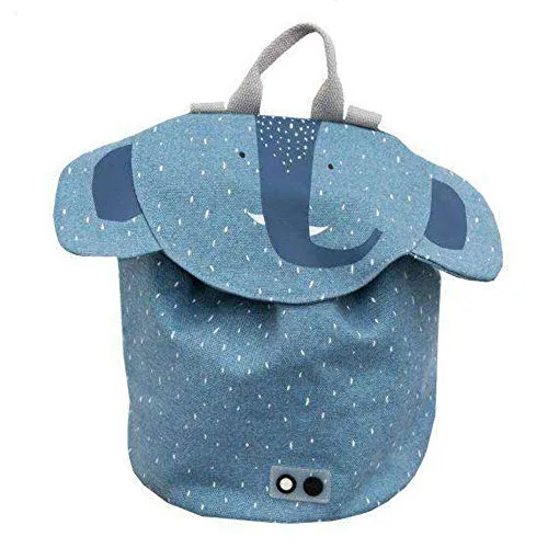 Trixie Kids Mini Kindergartenrucksack 30 cm Mrs. Elephant - Haustierbedarf: Süßer Mini-Rucksack für Kinder mit einem entzückenden Elefanten-Design, perfekt für den Kindergarten und Ausflüge.