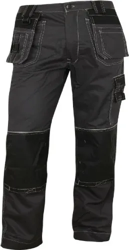 CXS Teodor Herren Arbeitshose mit Kniepolstertaschen - Sehr Stabile Strapazierfähige Gartenhose Bundhose Cargohose