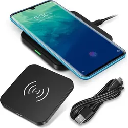 Ladegerät für ZTE Axon 10 Pro QI Wireless Charger Induktives Kabellos Laden