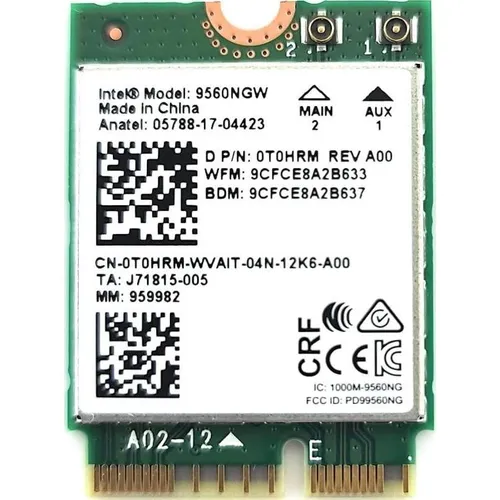 Intel Wireless-AC 9560 (M.2 (PCIe)) (9560.NGWG.NV) von Intel