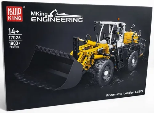 OO Mould King 17026 Pneumatic Radlader Loader 550