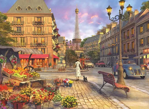 Ravensburger Verlag GmbH Puzzle Spaziergang durch Paris, Puzzleteile