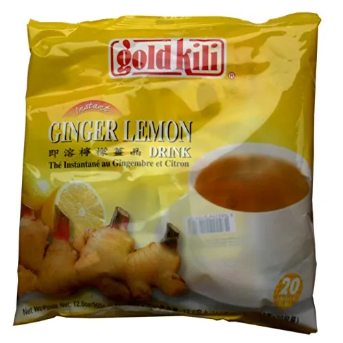 Gold Kili Instant Ingwer Drink mit Lemon 5x360g (100 Päckchen)