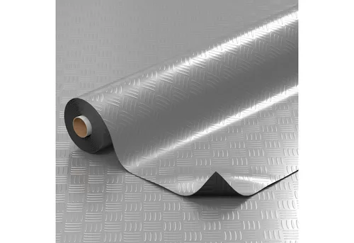 ANRO Vinylboden IMOS Bodenbelag Starker Linoleum PVC-Bodenbelag gerollt, Feuchtigkeitsbarriere feine Optik, Wasserbeständig Langlebig PVC Matte in Größe: 100x140cm