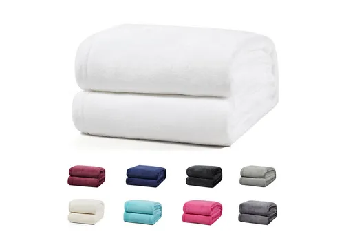 Wohndecke Luxury Kuscheldecke, 150x200 cm, 220x240 cm, 230x270 cm, Buymax, super weiche Fleece-Tagesdecke, Sofadecke