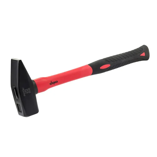Schlosserhammer mit Fiberglasstiel 1500g Hammer Metallhammer Ausbeulhammer