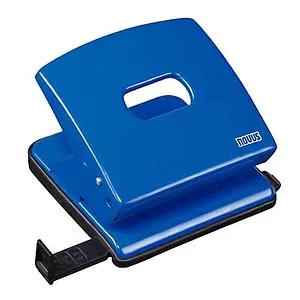 Novus Locher C 225, 025-0382, blau, Bürolocher, Stanzleistung ca. 25 Blatt