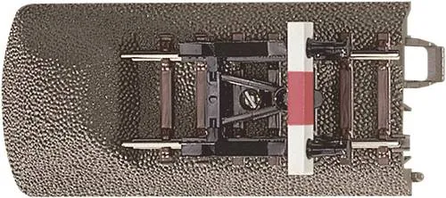 TRIX H0 Modelleisenbahn-Set 62977 - Gleisende mit Prellbock 80.5 mm, ideal für Modellbahn-Enthusiasten ab 15 Jahren