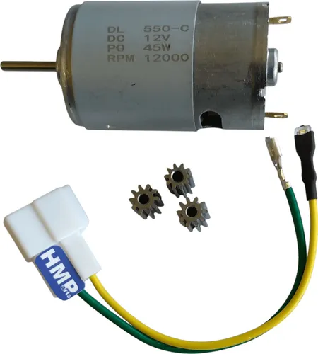 Produktbild Elektromotor DL 550-C 12V 45W 12000 U/min. für Kinderfahrzeuge Kinderauto