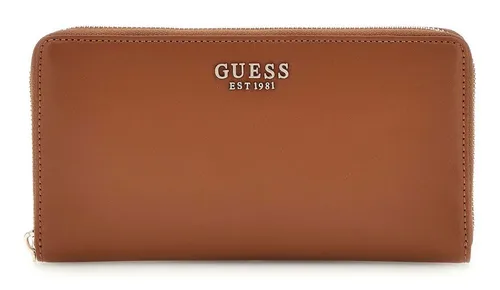 Guess Geldbörse Cheque Organizer in braun von GUESS