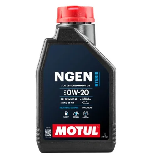Motoröl MOTUL NGEN HYBRID 0W20 1L