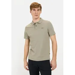 camel active Poloshirt aus reiner Baumwolle Kurzarm Polo Shirts_Poloshirt grün L (50)