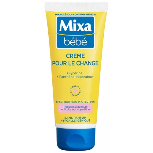 Die Mixa Bébé. Für eine optimale Anwendung wird empfohlen, die Creme bei jedem W