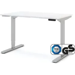 ASSMANN Büromöbel Schreibtisch Y-LINE 120x70cm in silber von Assmann Electronic